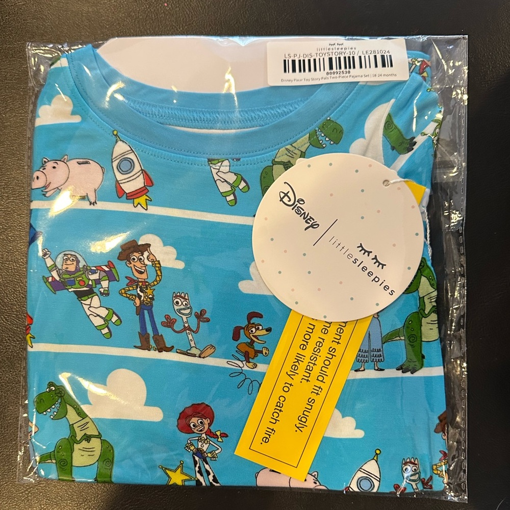 Little Sleepies Toy Story Pals Two Piece Pajama Set